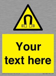 Custom Magnetic Field Sign